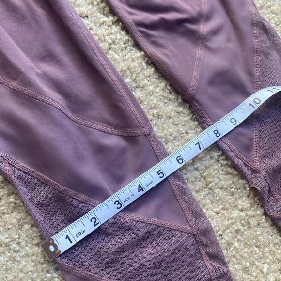 Athleta lavender purple mesh active workout crop leggings size small - Picture 14 of 14